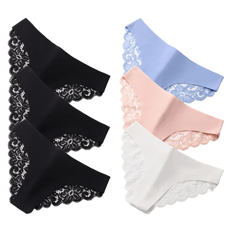 Culottes en dentelle douce pour femmes