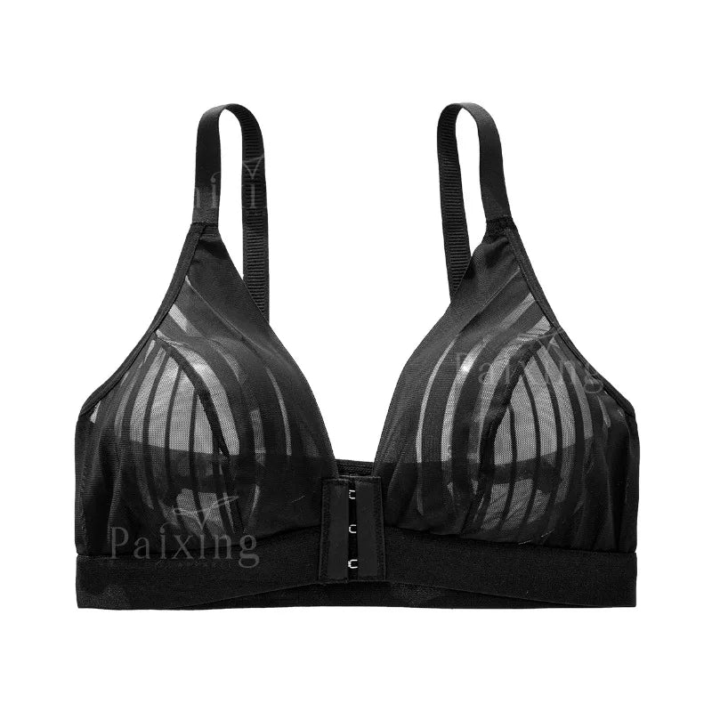 Soutien-gorge rayé dentelle pour femmes