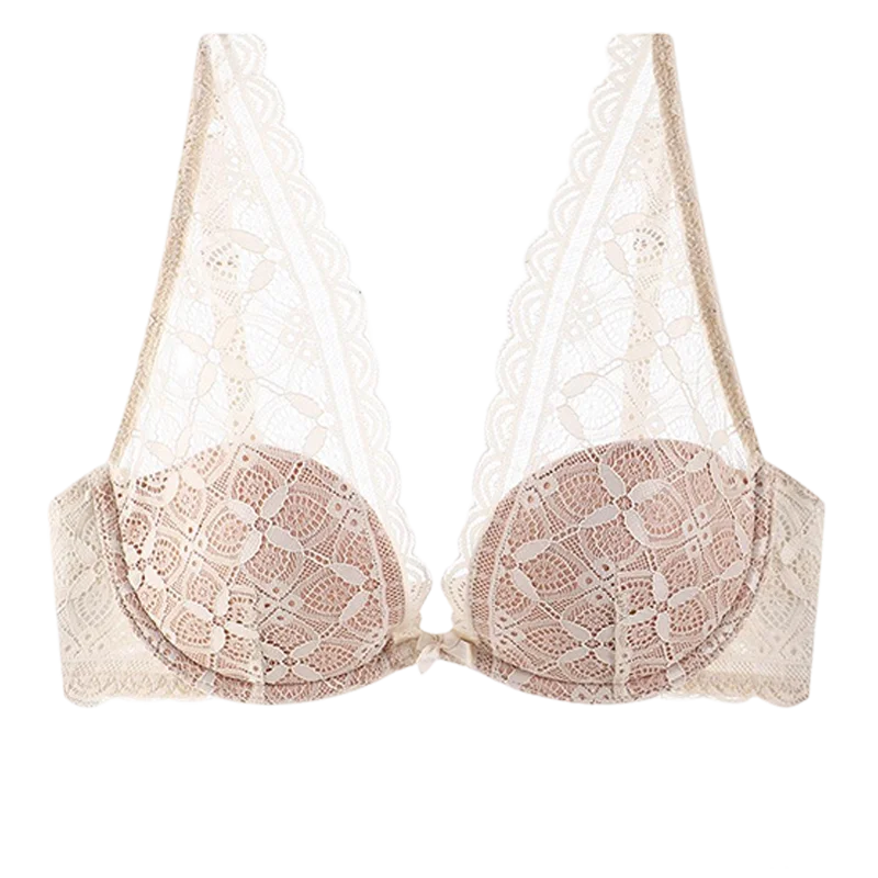 Soutien-gorge Push Up en dentelle pour femmes