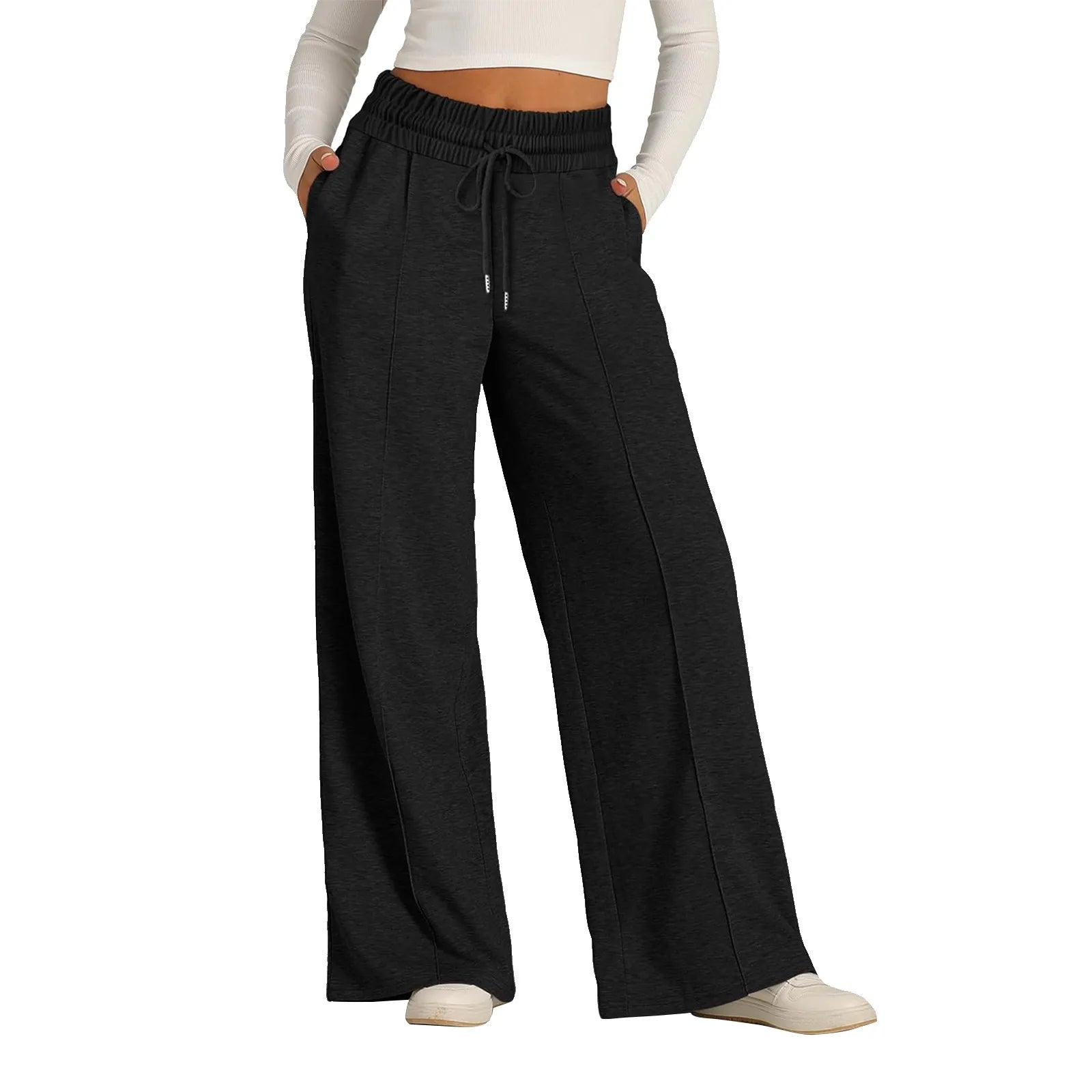Pantalon de survêtement en polaire pour femmes