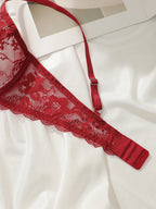 Soutien-gorge en dentelle fine pour femmes