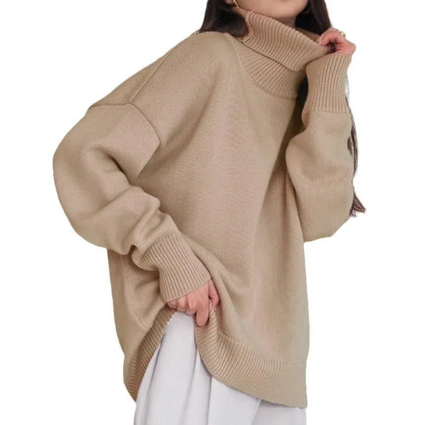 Pull en maille à manches longues pour femmes