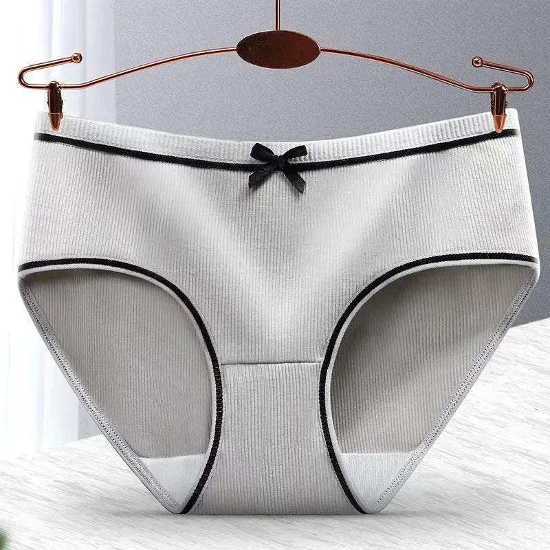 Culottes en coton avec nœud pour femmes