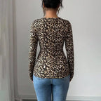 Pull tricoté à col en v pour femmes