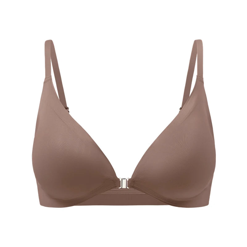 Soutien-gorge avec ouverture avant amovible goutte d'eau  pour femmes