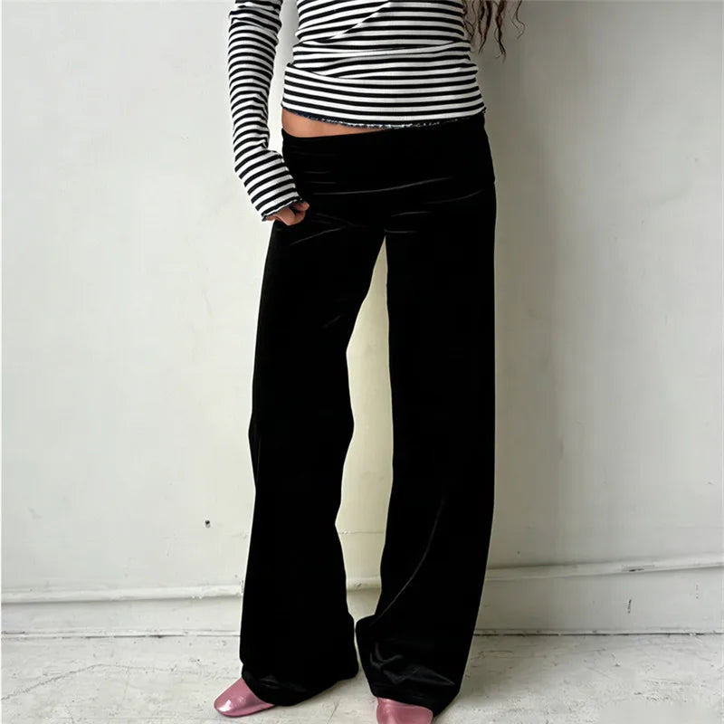 Pantalon Large Femme – Coupe Fluide