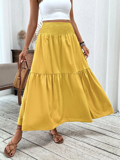 Jupe Longue Unie Femme