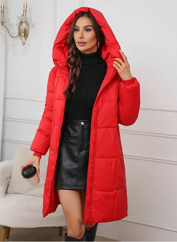 Veste rembourrée à la taille pour femmes