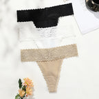 String en dentelle florale pour femmes