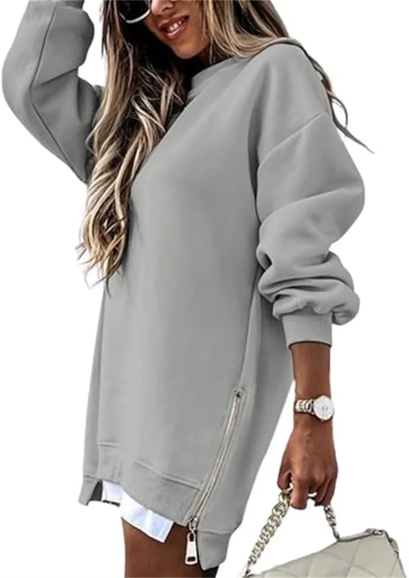 Sweat col rond à manches longues pour femmes
