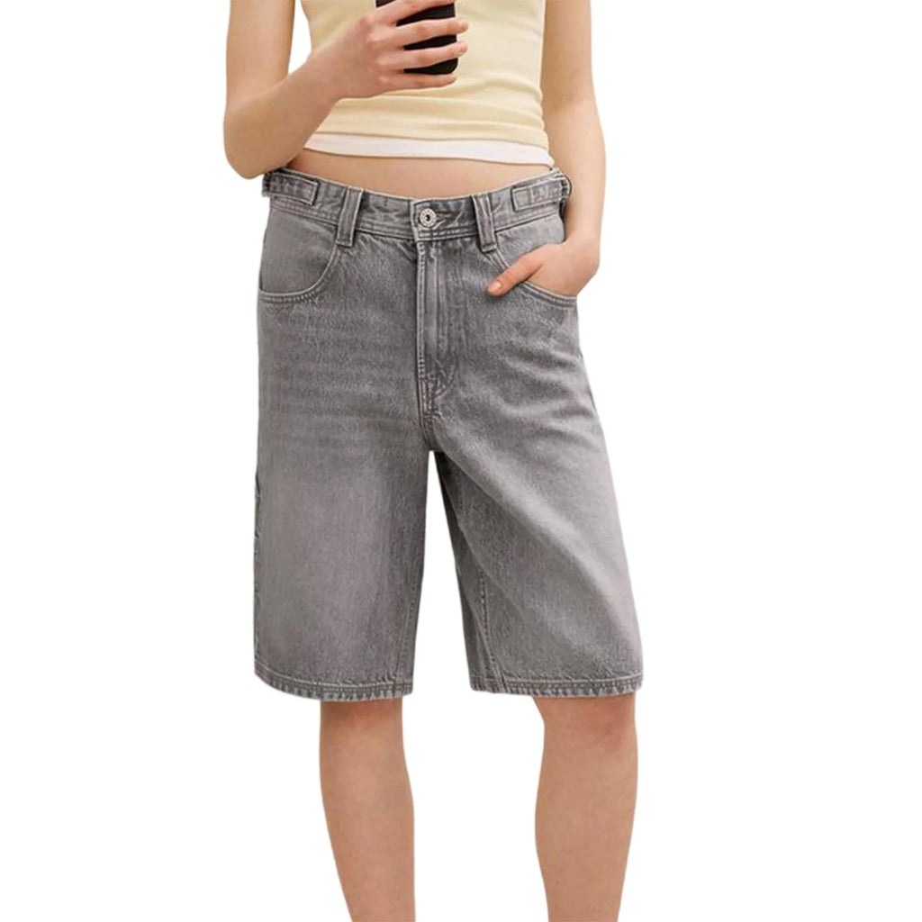 Jean ample taille moyenne pour femmes