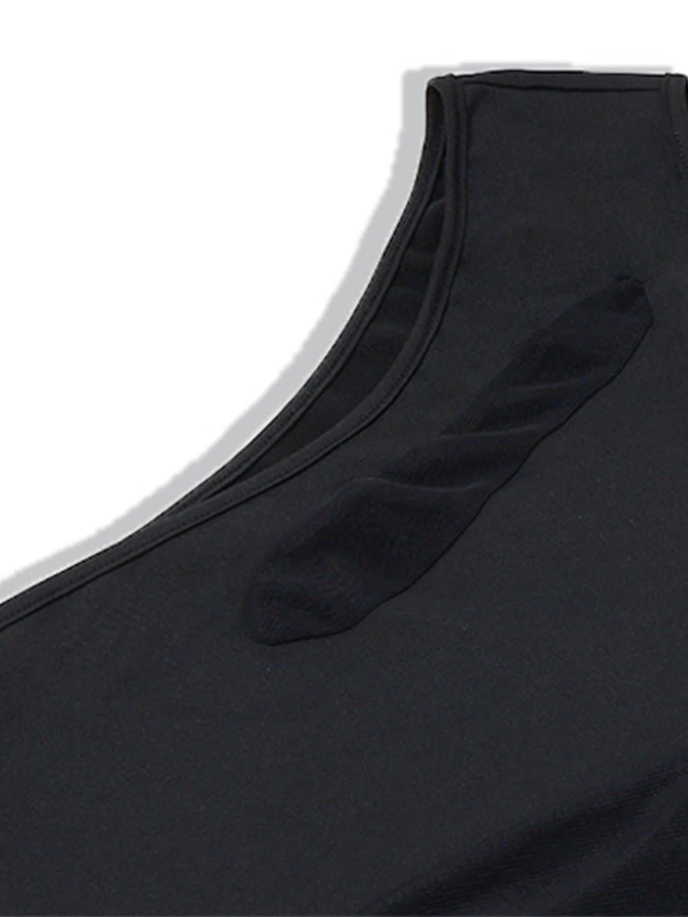 Body transparent dos nu hauts moulante pour femmes