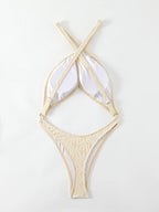Maillot de bain une pièce déformable pour femmes