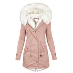 Veste parka longue pour femmes