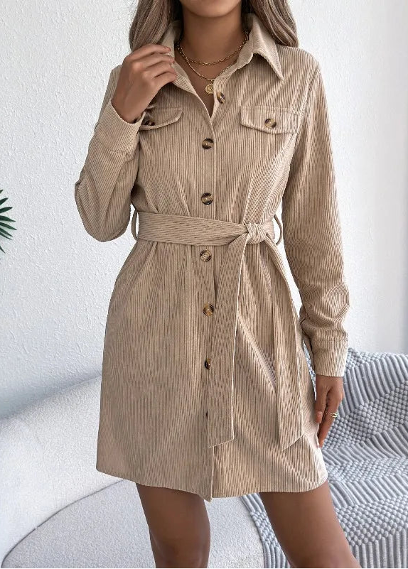Robe Chemise Femme – Style Décontracté
