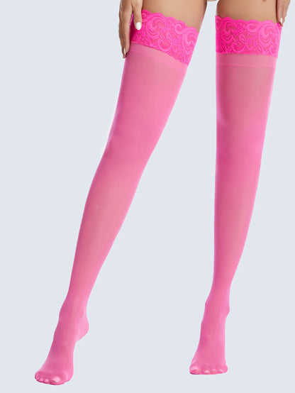 Bas Hauts en Dentelle Femme – Style Lingerie