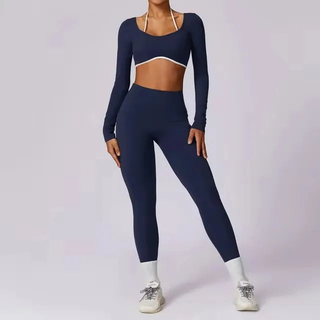 Ensemble Sport 2 Pièces Femme – Yoga et Entraînement