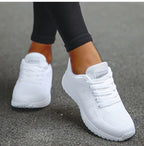 Baskets décontractées à lacets pour femmes
