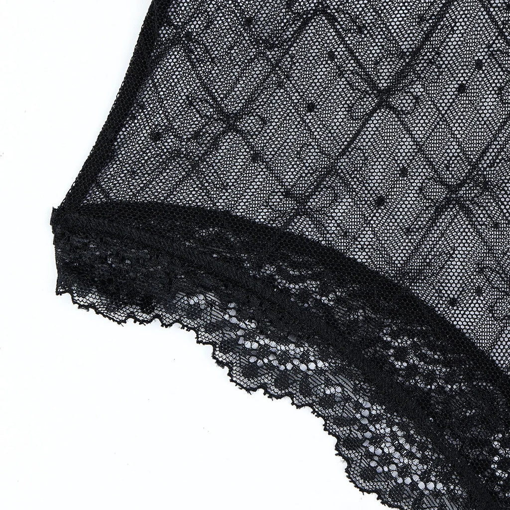 Body transparent érotique en dentelle pour femmes