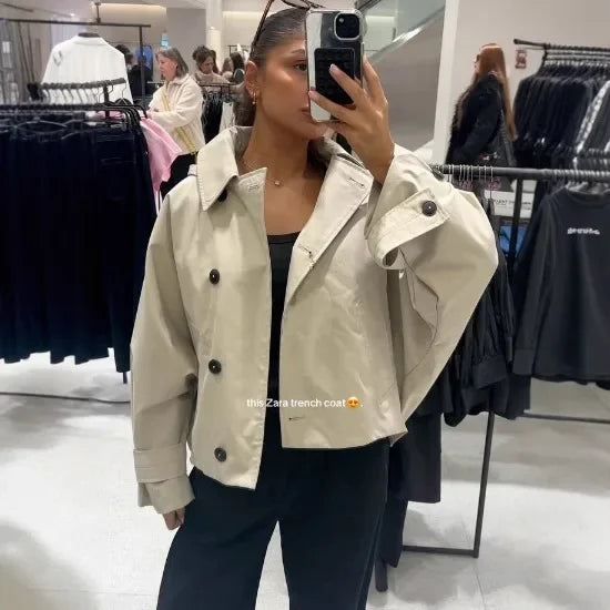 Veste coupe-vent tendance pour femmes