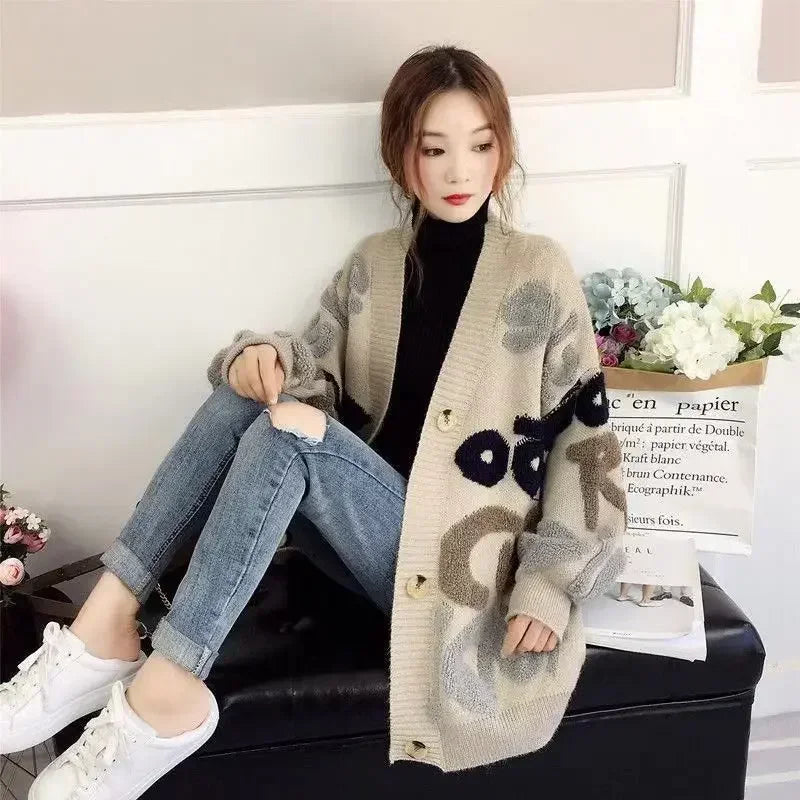 Cardigan en maille pour femmes