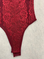 Body moulante en dentelle pour femmes