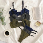 Ensemble soutien-gorge et string sexy pour femmes