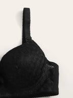 Soutien-gorge sexy en dentelle brodée pour femmes