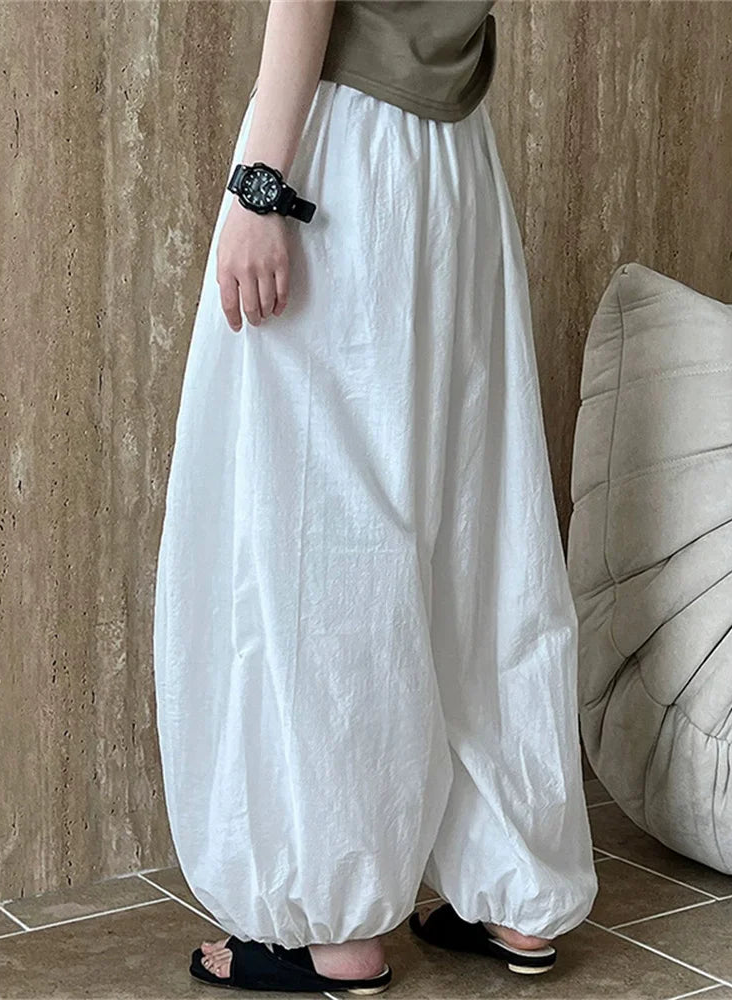 Pantalon lanterne surdimensionné pour femmes