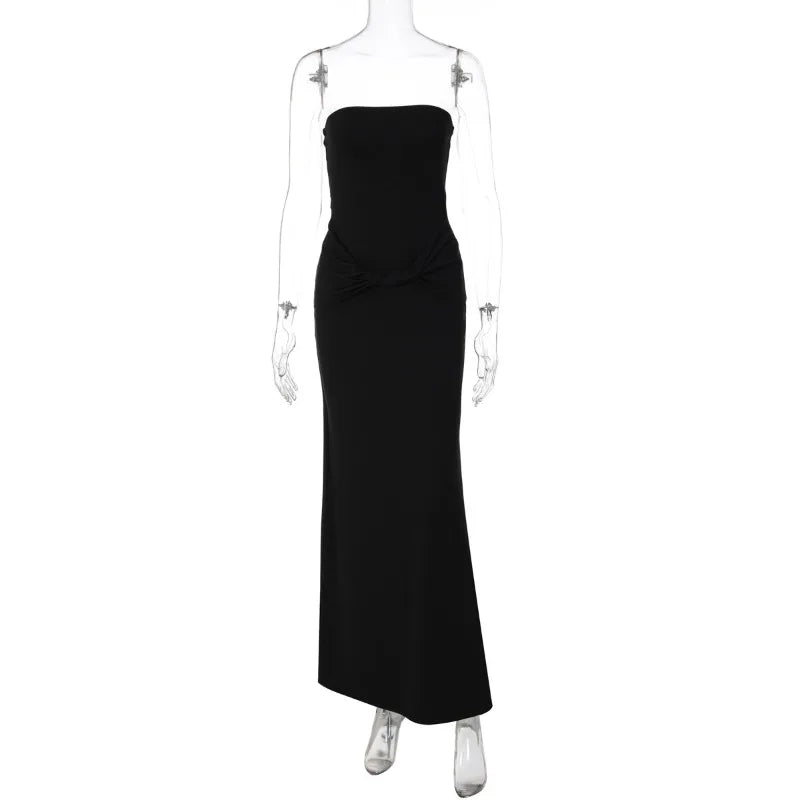 Robe longue bustier pour femmes