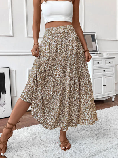 Jupe Longue Unie Femme