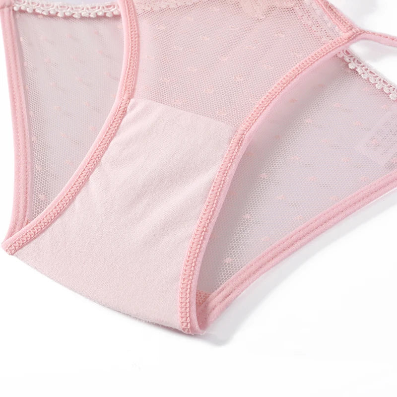 Culotte transparente en dentelle pour femmes