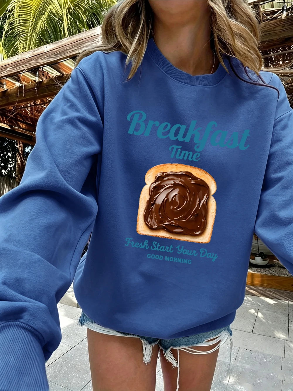 Sweat-shirt à capuche décontracté pour femmes
