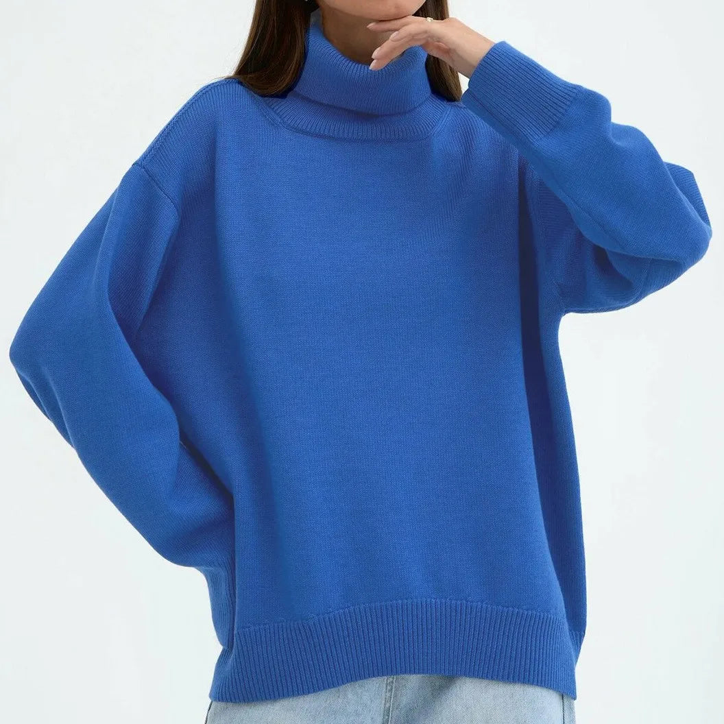 Pull en maille à manches longues pour femmes