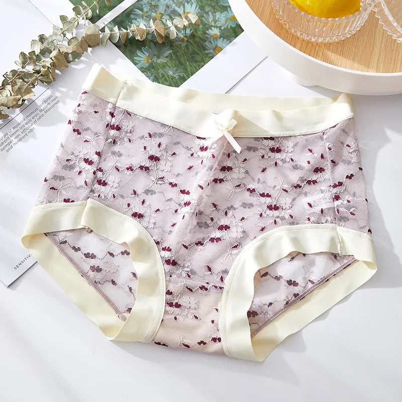 Culotte taille haute sans couture pour femmes