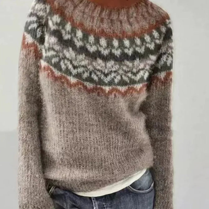 Pull ample et décontracté pour femmes