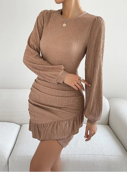 Robe en Maille Femme – Manches Longues