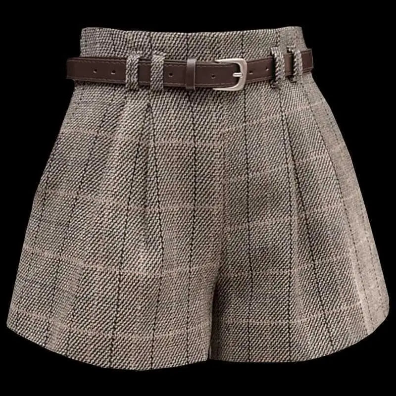 Short cargo taille haute pour femmes
