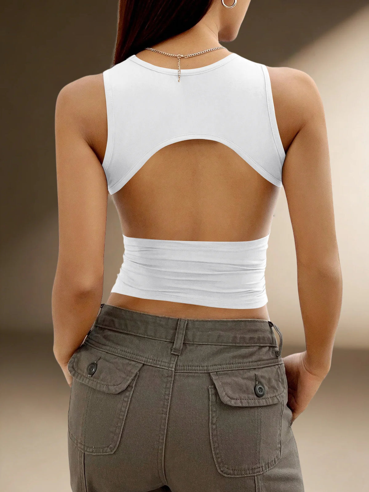 Débardeur Court Femme – Coupe Ajustée