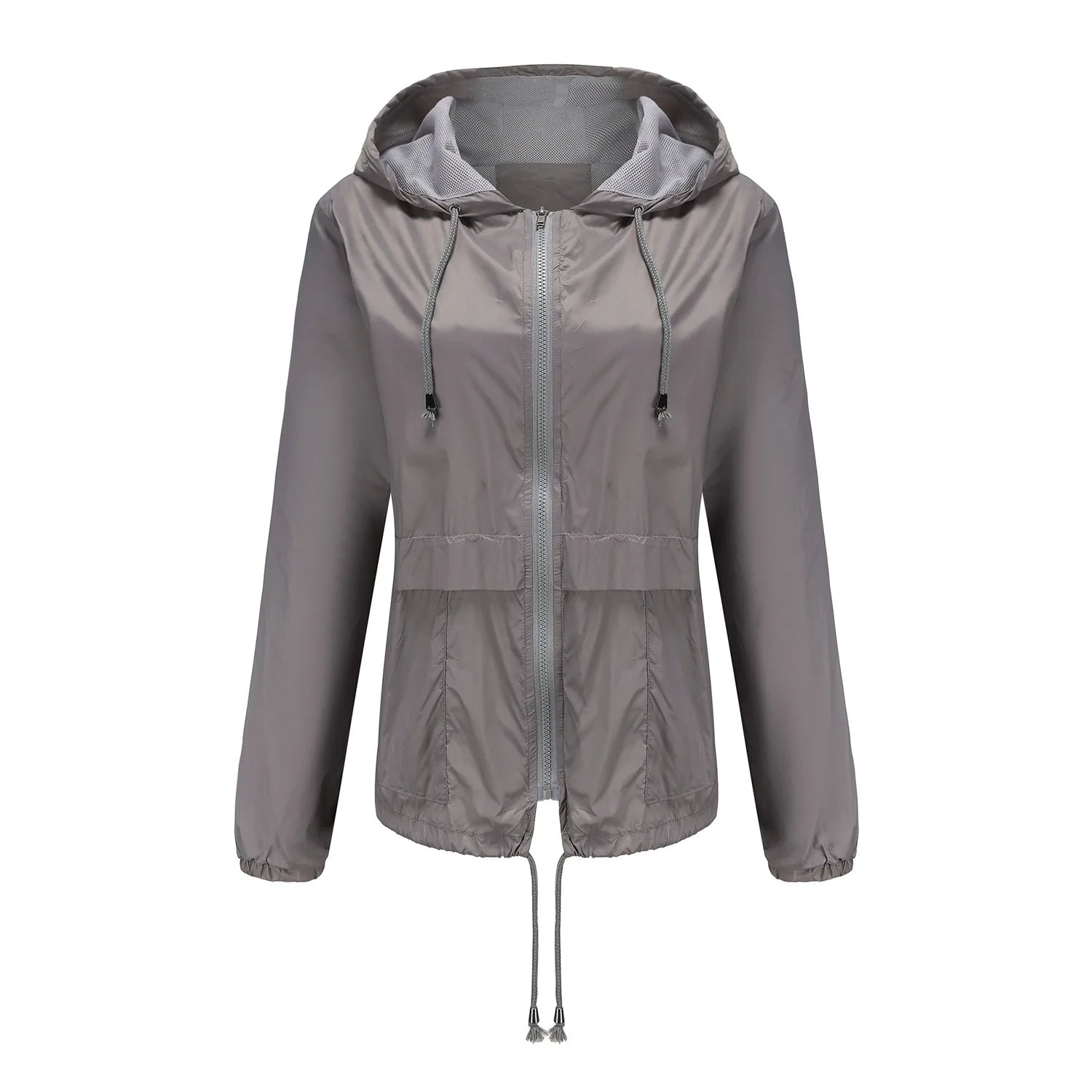 Veste à capuche bleue pour femmes