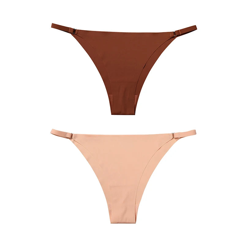 Culotte sexy à ceinture fine pour femmes