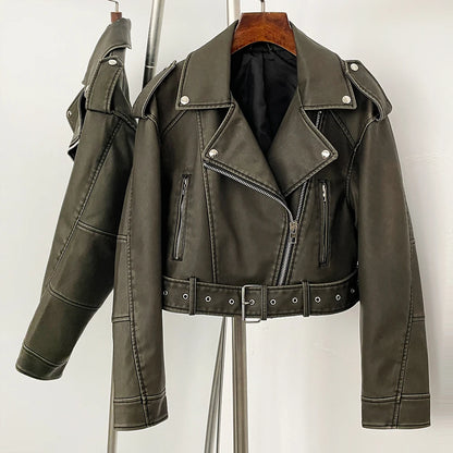 Veste Courte Femme – Similicuir