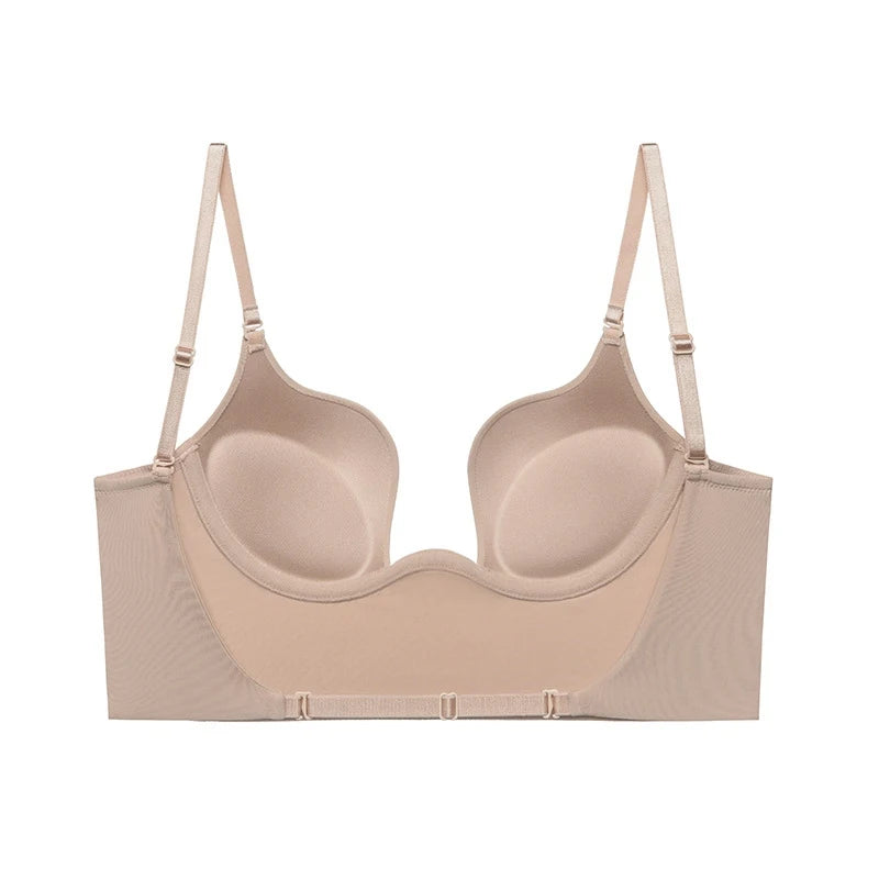 Soutien-gorge Invisible avec Bretelles transparentes pour femmes