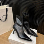 Bottine de rinçage pointues pour femmes