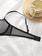 Ensemble de lingerie sexy transparente pour femmes