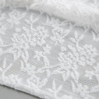 Chemisier en dentelle transparente blanche pour femmes