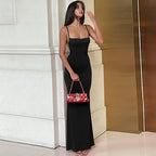 Robe longue moulante pour femmes