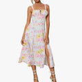 Robe longue sans manches pour femmes
