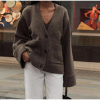 Cardigan en tricot pour femmes