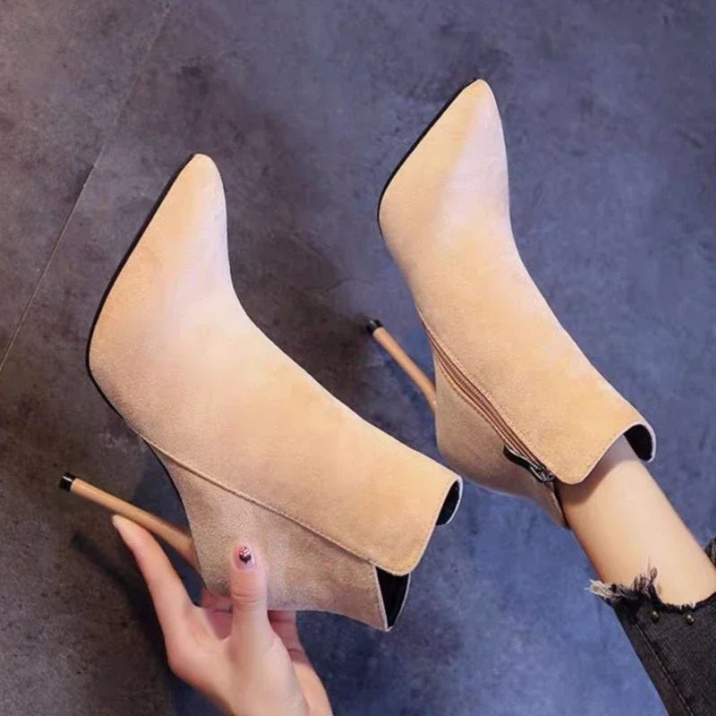 Bottines à talons pour femmes